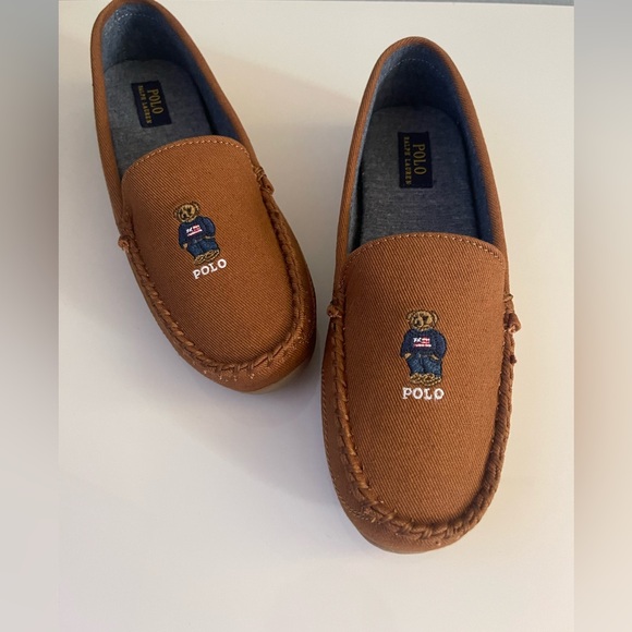 Polo Ralph Lauren American Bear Moccasin Slippers - Picture 7 of 7